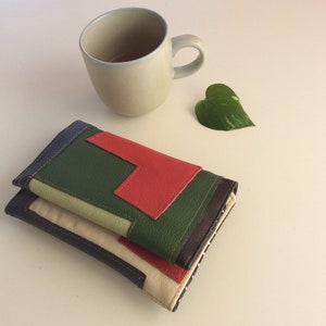 Portatabacco in similpelle/ patchwork/ realizzato una sola volta