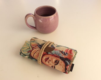 Tabakbeutel/Frida Kahlo/handmade