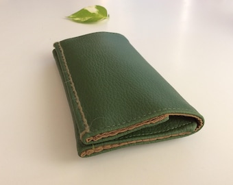 Green tobacco pouch/ tobacco case