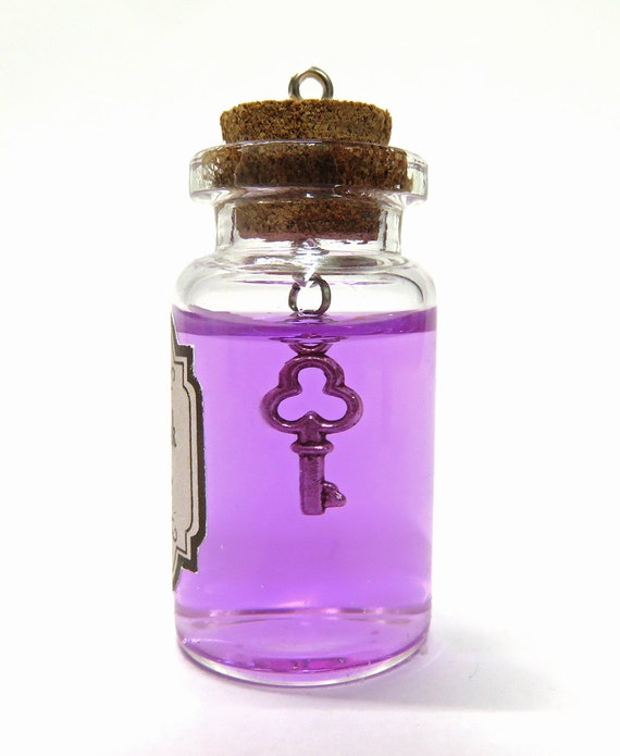 Alice Potion Bottle Necklace
