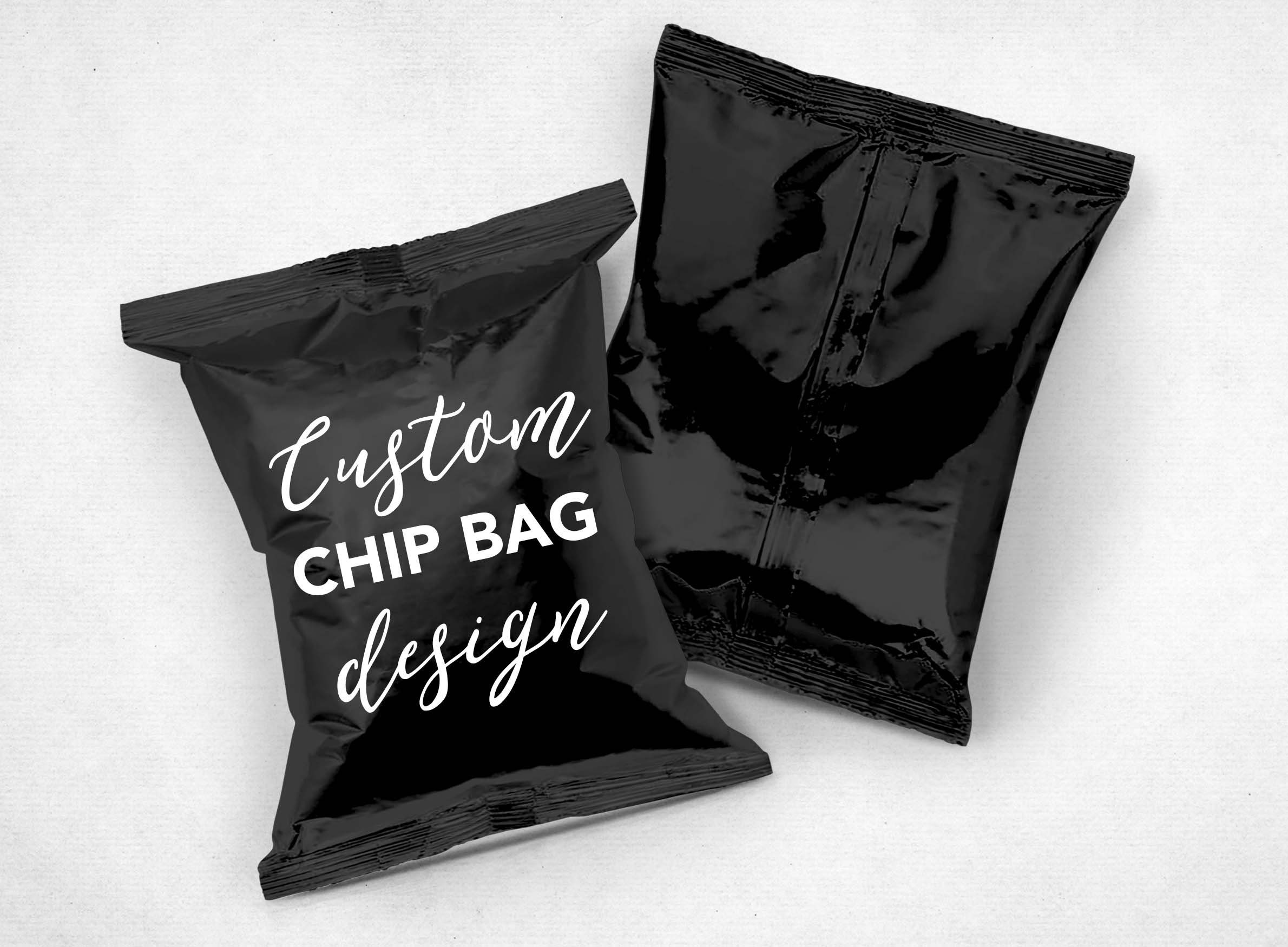 Custom Chip Bag Design Etsy