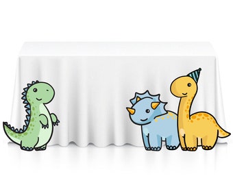 Cartoon Dinosaur Cutouts, Dinosaur character Cutouts, Baby Dinos, Dinosaur Photo Props, Dinosaur Cake Table