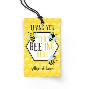 What Will It Bee Cupcake Toppers, Bee Baby Shower, Bee Gender Reveal, Jack and Jill, Baby Shower,Bee, Honey Bee, Honey Comb, Bee Decorations image 6