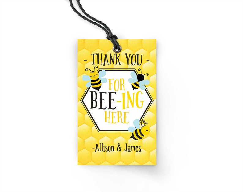 What Will It Bee Cupcake Toppers, Bee Baby Shower, Bee Gender Reveal, Jack and Jill, Baby Shower,Bee, Honey Bee, Honey Comb, Bee Decorations image 6