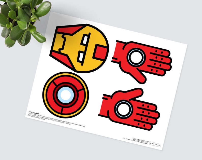 iron man tree topper
