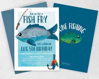 Fishing Invitation, Fishing Birthday, Fish Fry, Sea Party, Fishing Party, Gone Fishing, Fish Fry Party, Fish Birthday Party, Fishing