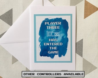 Nerdy Baby Card Etsy