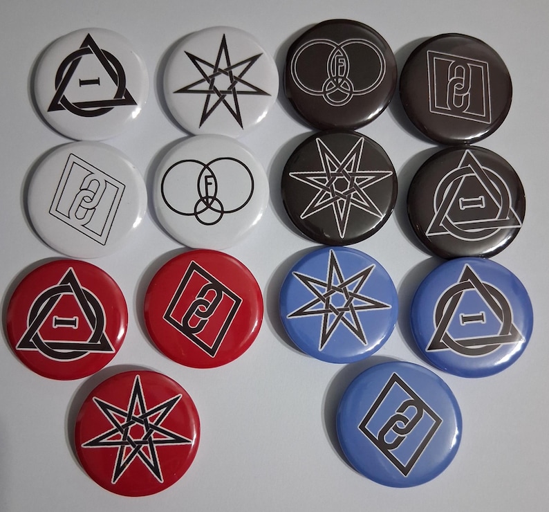 Ahumanity Badge, Therian, Copinglink, Otherkin, Fictionkin, Metal Pin ...