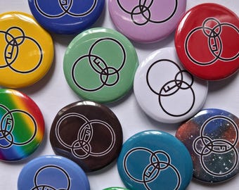 Fictionkin badge, comfort character, kin badge, kin aesthetic, fandom kin, fictive badge, kinnie accessory, kin merch, character identity