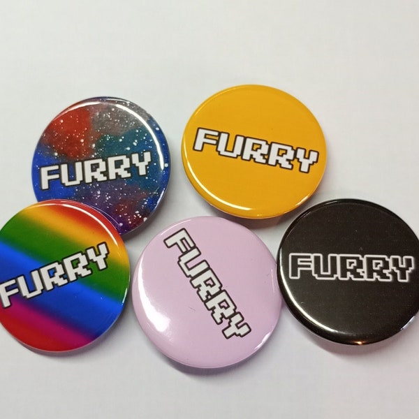 Furry Pin Badge, Fursuiter Accessory, Gift for Furry Lover, Role Play Fan, Fursuit Persona Badge, Fursona Gift, Furry Fandom