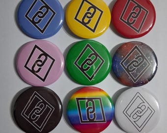 Copinglink Pin Badge, Ahumanity Badge, Therian Accessory, Therianthrope Fandom, Otherkin Identity, Nonhuman, Therianthropy Pin, Alterhuman