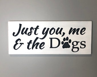 Engraved Wooden Dog Sign – Funny Pet Lover Gift