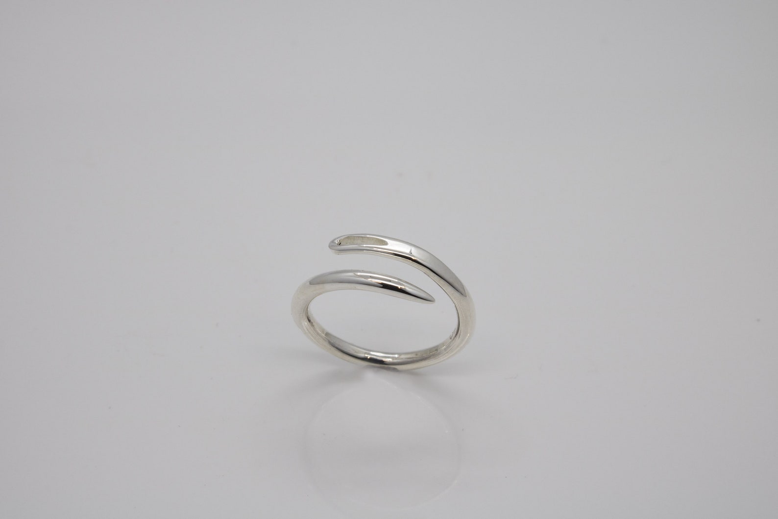 Silver Sewing Needle Ring Etsy