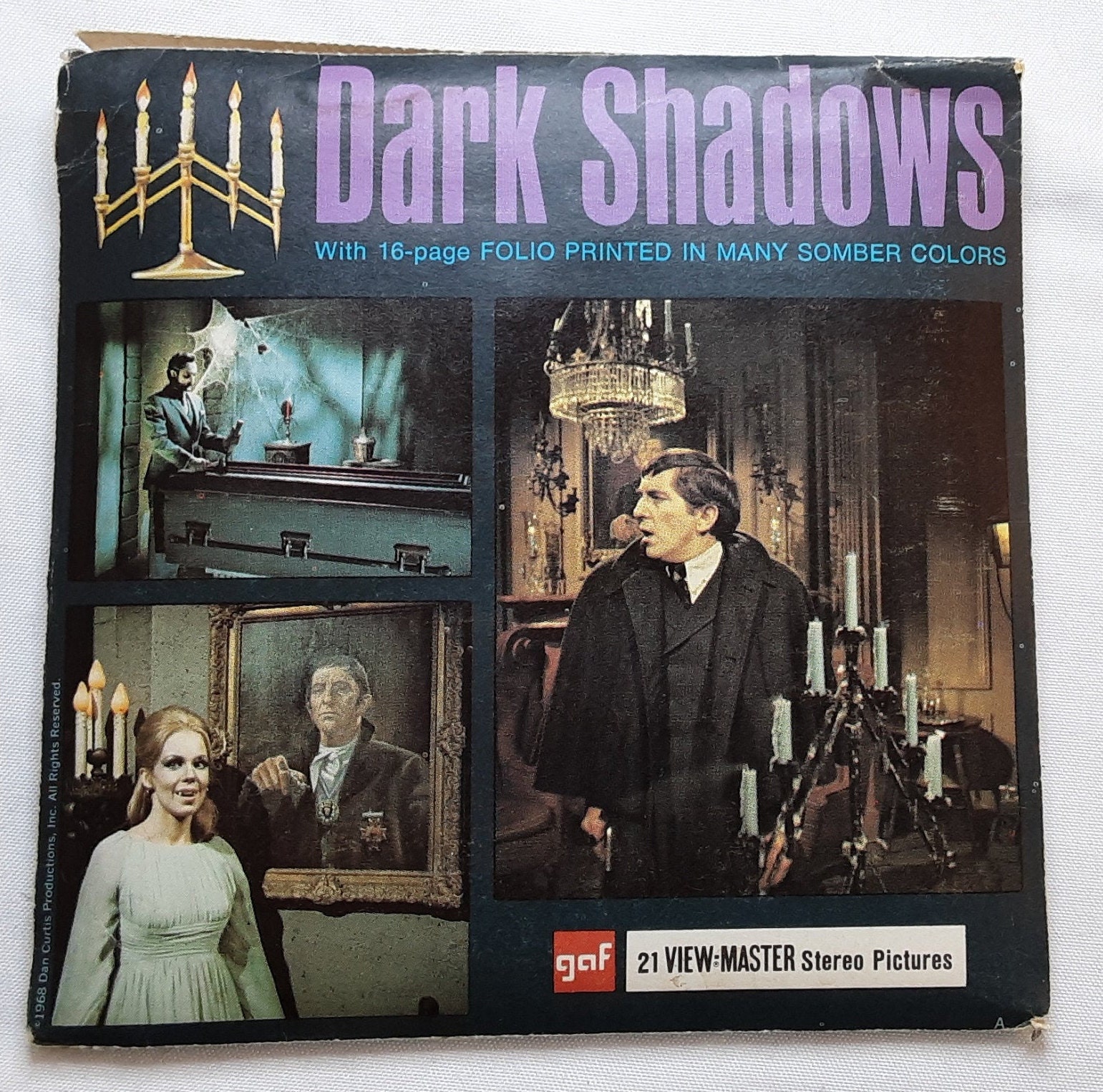 Vintage Dark Shadows View-Master Reels-1968-*No Booklet*