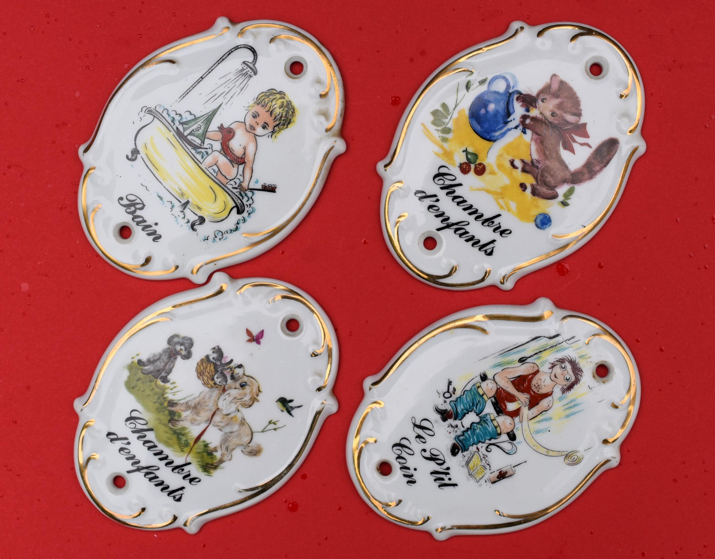 Antique limoges plaque - Etsy 日本