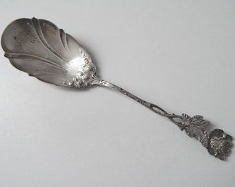 Antique Hildesheimer Rose 835 Silver sugar or cream spoon - Etsy 日本