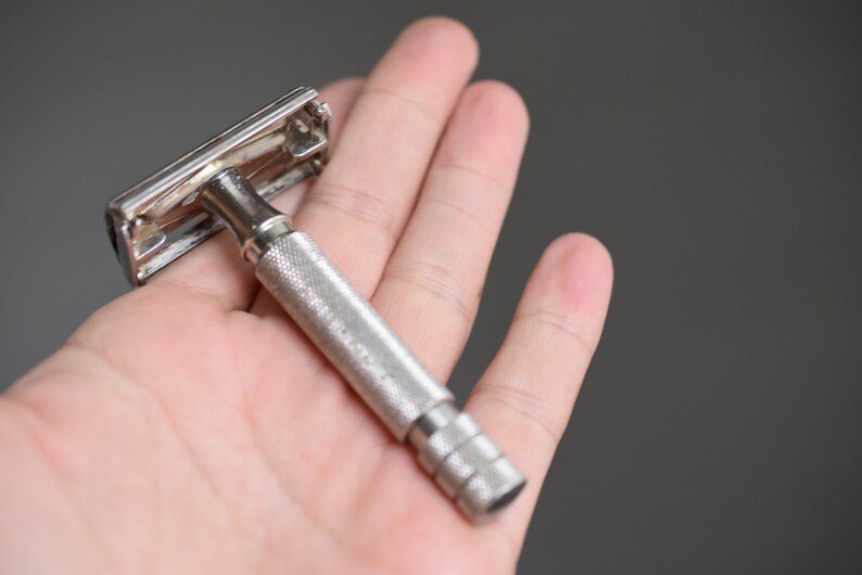 Vintage British Safety Razor Made in England Brit. Pat. 694093 Etsy