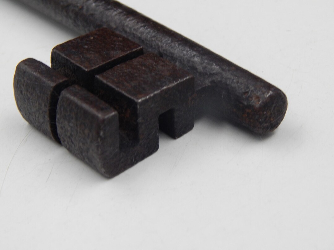 Large Antique French Key 18cm (castle,church,large Gate) ,made 19th ...