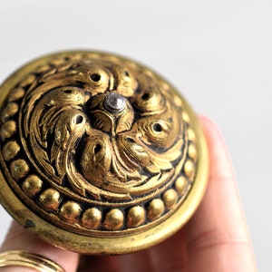 French antique curtain tie back hook bronze,made 19th Century
