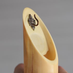 French antique pocket watch holder,hand carved