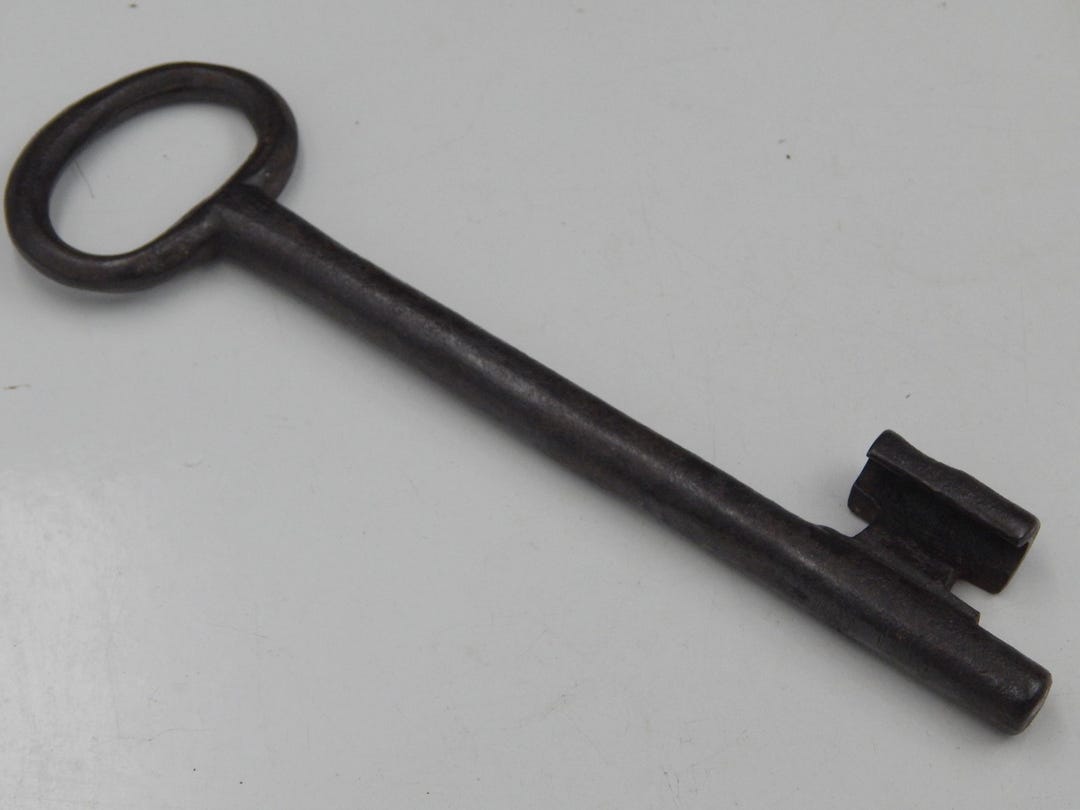 Large Antique French Key (castle,church,large Gate) ,made 18th Century ...