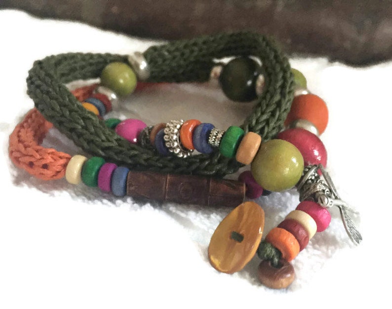 Handmade 2 in 1 Ibiza Wrap Bracelet or Necklace