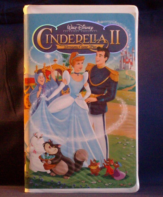 Walt Disney Pictures Presents CINDERELLA II Dreams Come True VHS