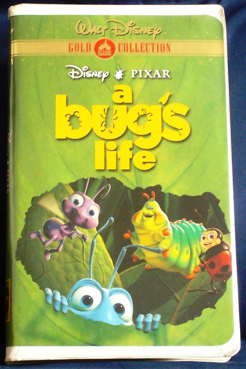 A Bug's Life VHS Walt Disney's GOLD CLASSIC Collection - Etsy - A Bug's Life Gold Classic Collection Vhs