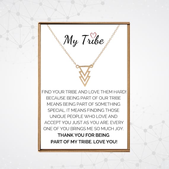 Love my tribe best sale necklace
