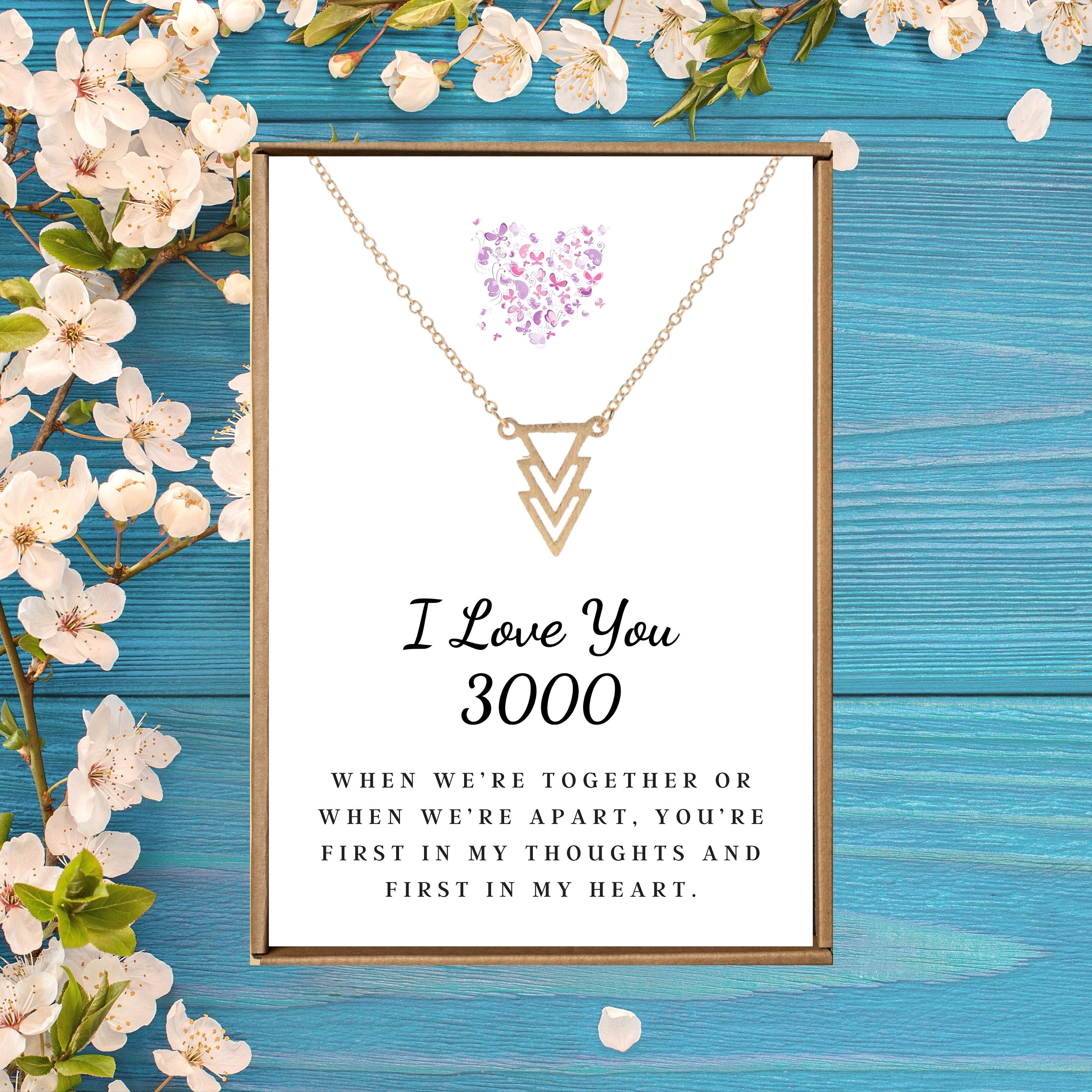 I love you 3000 best sale jewelry