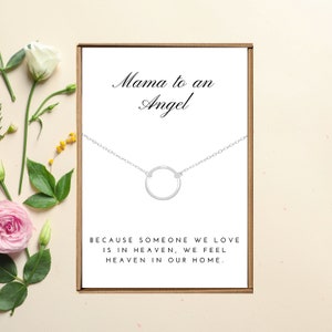 Miscarriage keepsake, Miscarriage Gift, Bereavement gift, Miscarriage necklace, Condolence gift necklace, Baby loss miscarriage jewelry mom