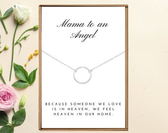 Miscarriage keepsake, Miscarriage Gift, Bereavement gift, Miscarriage necklace, Condolence gift necklace, Baby loss miscarriage jewelry mom