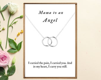 Miscarriage necklace, Miscarriage gifts for mother women, Bereavement, Condolence gift for loss of child, Miscarriage jewelry mom parent