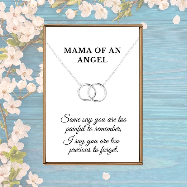 Miscarry keepsake, Miscarriage Gift, Bereavement gift, Miscarriage necklace, Mama to an Angel baby, Infant loss memorial, Stillborn child