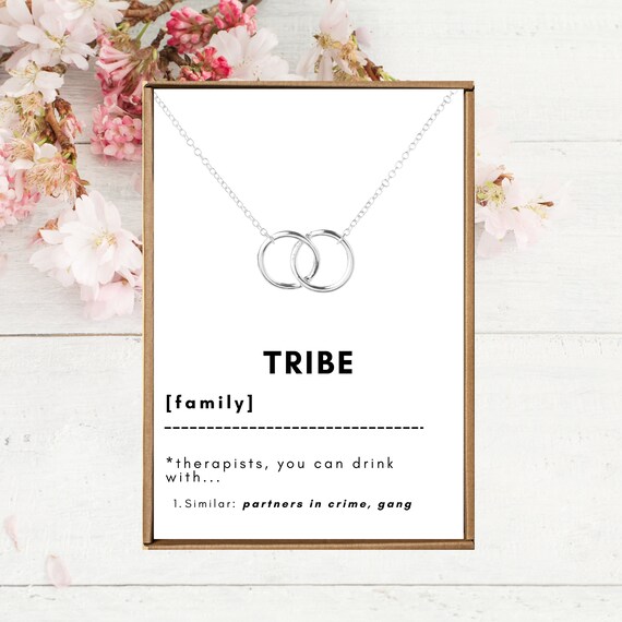 Tribe necklace for friends deals