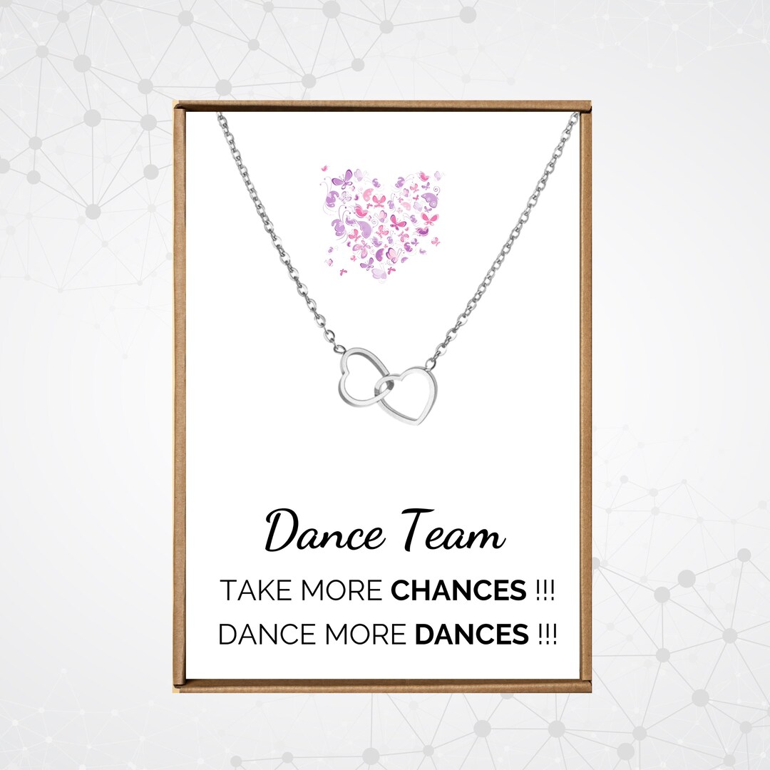Dance Team Gifts for Girls, Dance Sister Squad Jewelry, Dancer Gifts ...