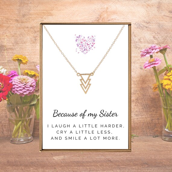 3 sisters necklace gold deals