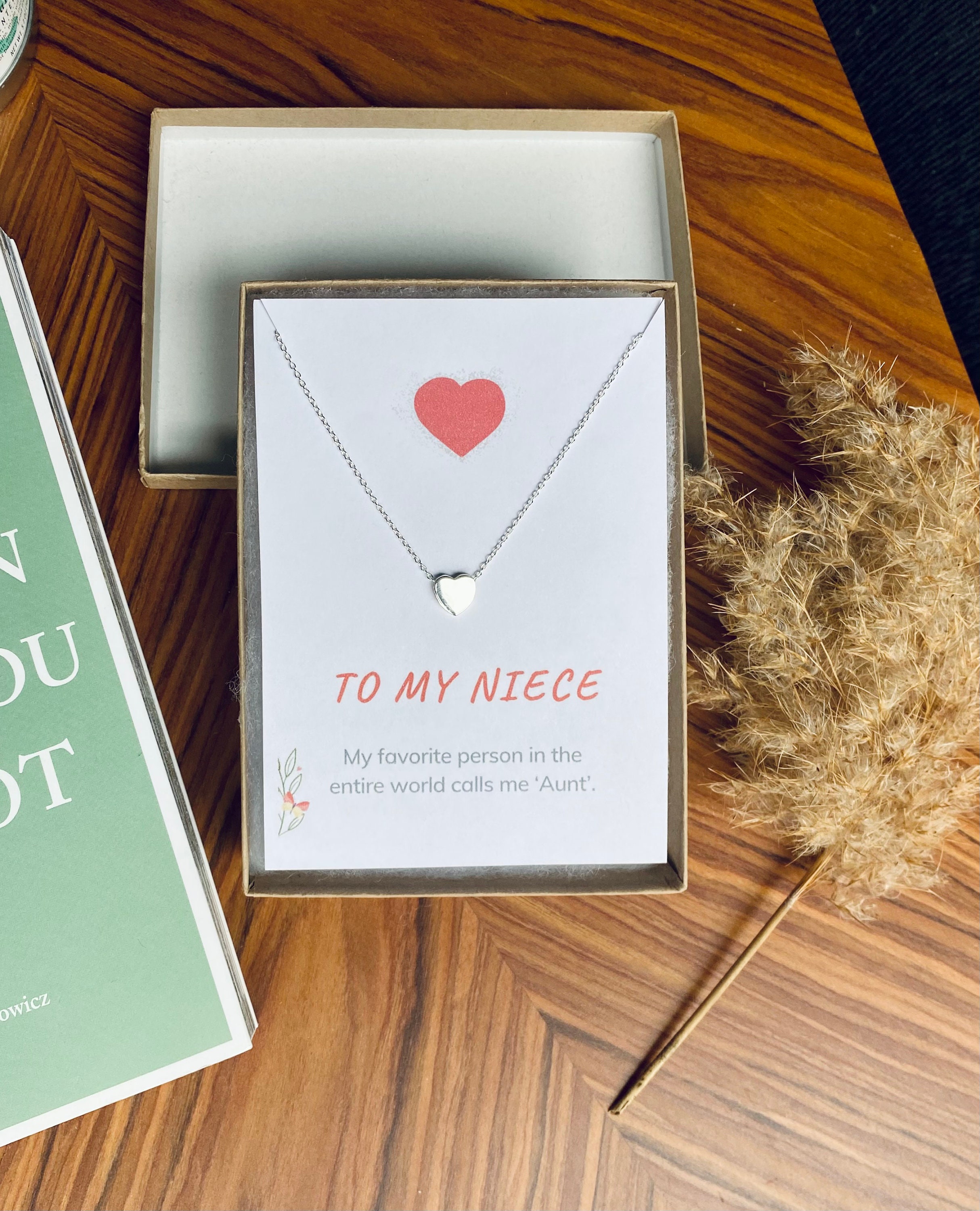 Geschenk Von Tante Zur Nichte Tante Halskette Nichte Geschenk von Tante Tante Nichte | Etsy