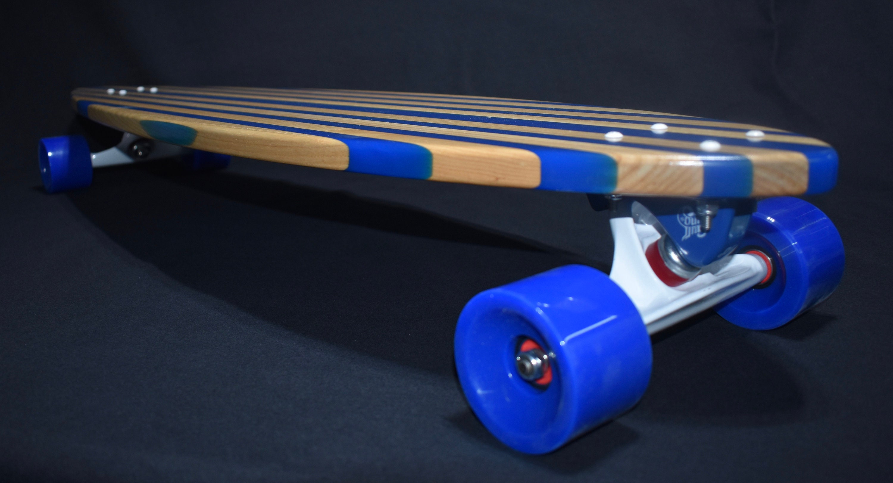 Wood and Resin Skateboard Etsy