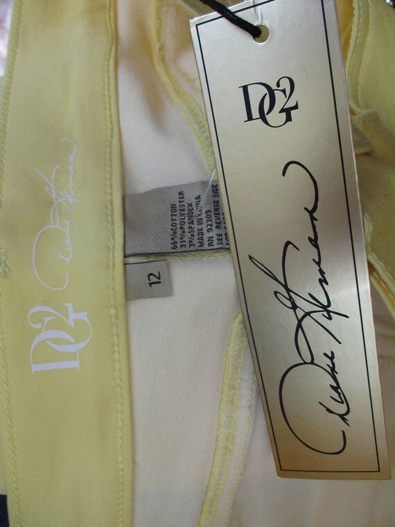 HAND-EMBELLISHED JEANS new Diane Gilman 