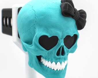 La Douce Edition Cute but Deadly Skull Trailer Tow Hitch Receiver Plug Cover that fits 2" Receivers for car, truck, jeep, or SUV