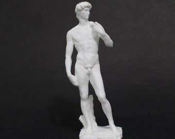 Michaelangelo's David 3D Printed Statue Replica