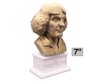 Nicolaus Copernicus Renaissance-era Polymath 7 inch Bust