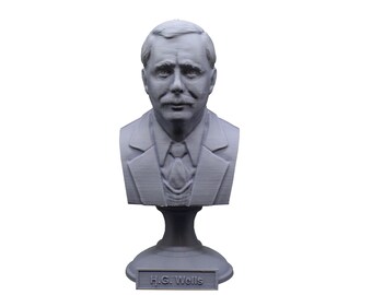 H.G. Wells English Writer 5 inch Bust
