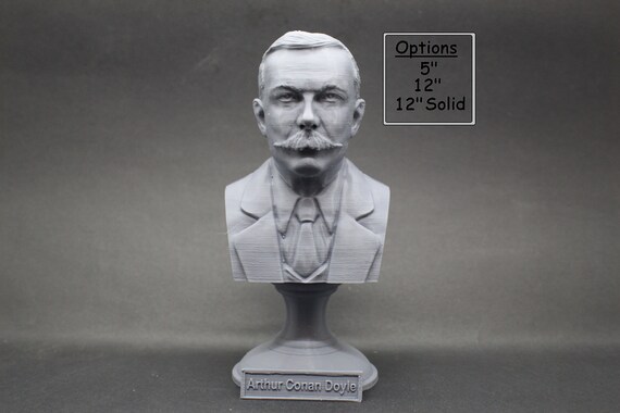 Wells 3D Printed Bust Famous English Science Fiction Writer Art FREE SHIP H.G