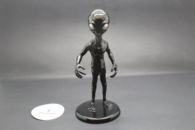 grey alien action figure