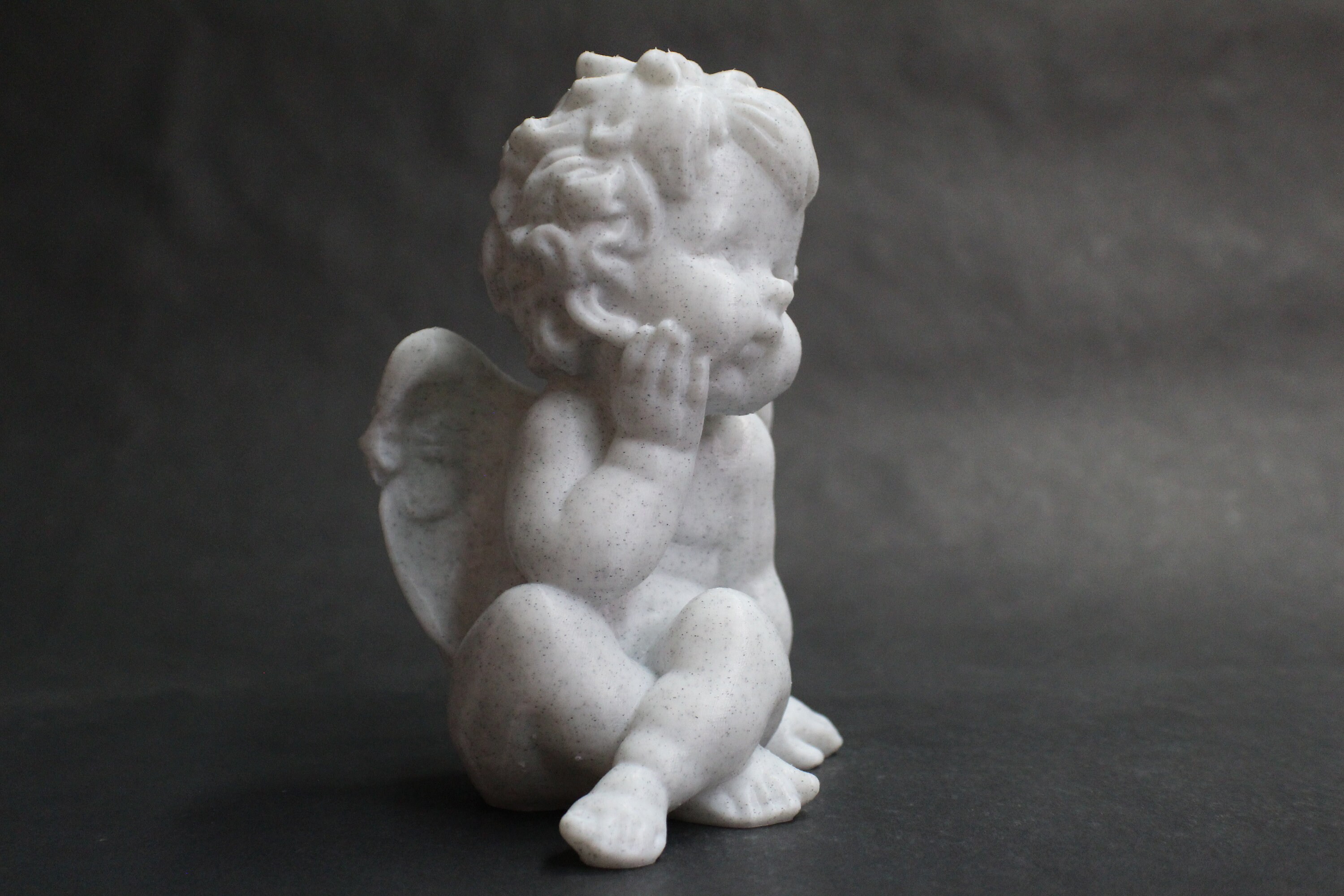 Adorable Cherub baby angel 3d printed statue Etsy