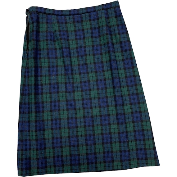 Pendleton Woolen Mills 100% Virgin Wool Skirt Bla… - image 1