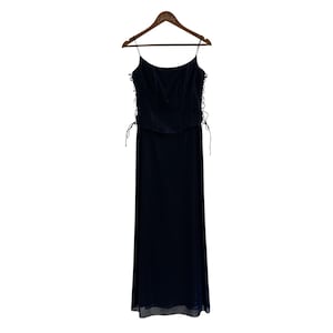 cache navy blue dress Blue Cache Dress