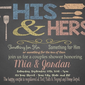 Couple Shower Invitation